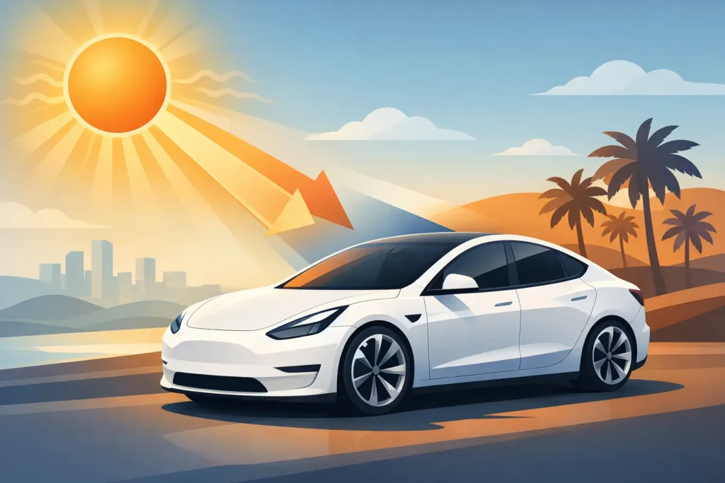 Best Tesla Tint Options for SoCal Heat