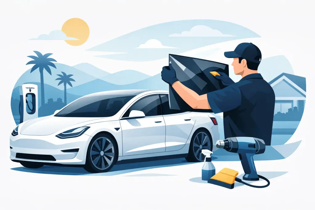 Tesla Window Tinting Menifee Drivers Trust