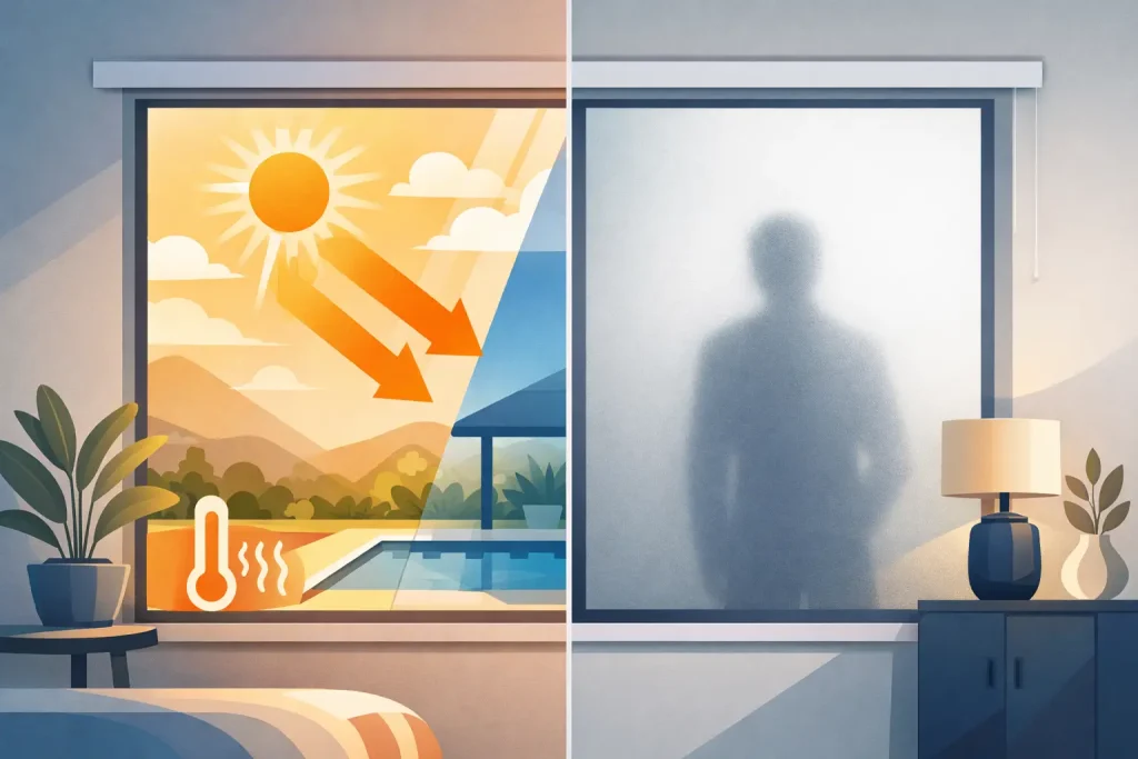 Best Home Window Film for Heat and Privacy