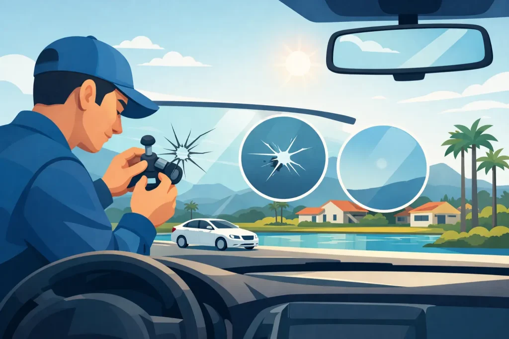 Windshield Chip Repair Menifee Drivers Trust