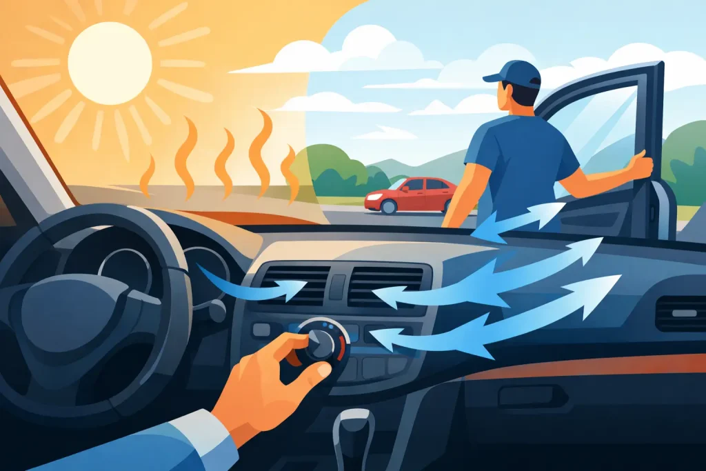 How to Reduce Cabin Heat Fast in Your Car