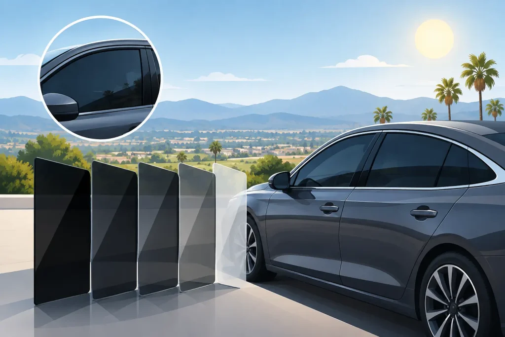 Automotive Tint Shade Selection Guide for Menifee