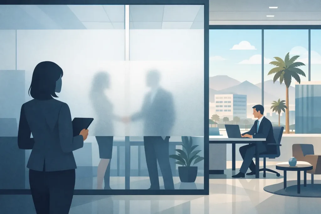 Best Commercial Privacy Film for Inland Empire Offices