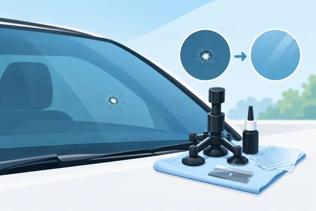 Windshield Chip Repair Methods That Actually Work